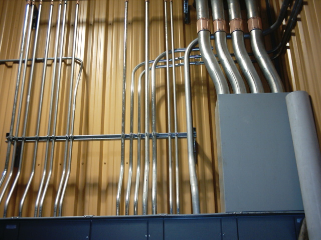 Commercial Motor Control Centre in Edmonton, Alberta Installed by Richard Canfield