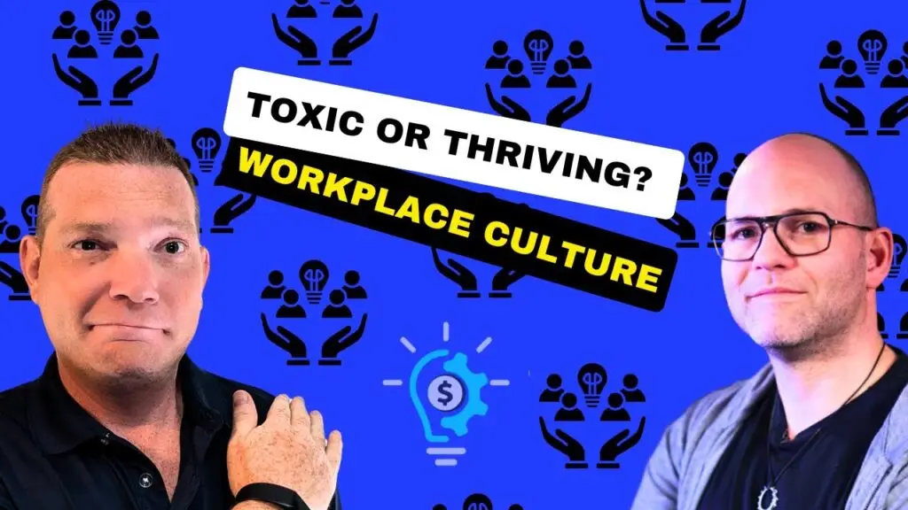 Adam Kolozetti and Richard Canfield discussing workplace culture and employee retention
