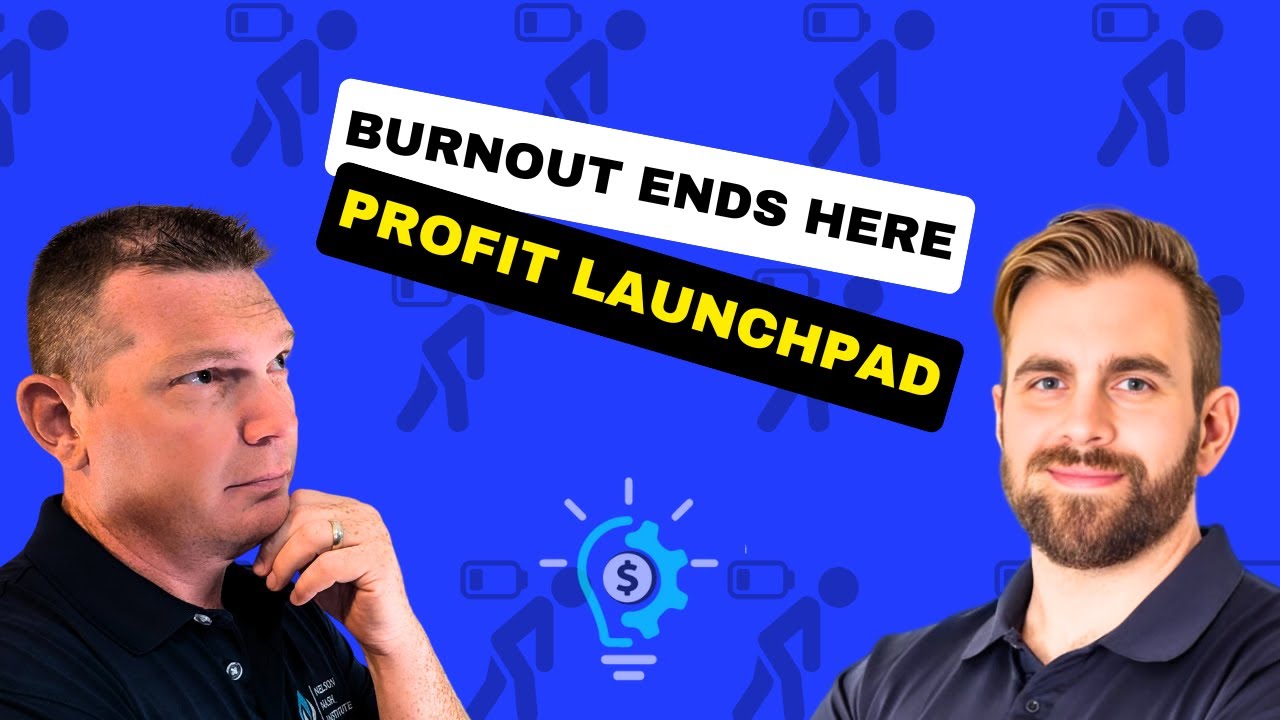 Dylan Jones and Richard Canfield discussing burnout, sustainable business growth, and work-life balance