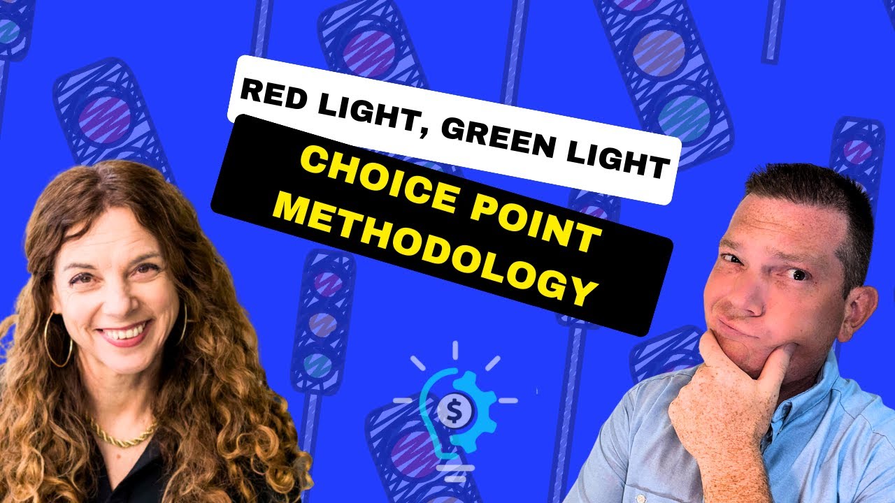 Isabelle Tierney and Richard Canfield discussing the Choice Point Method for stress management