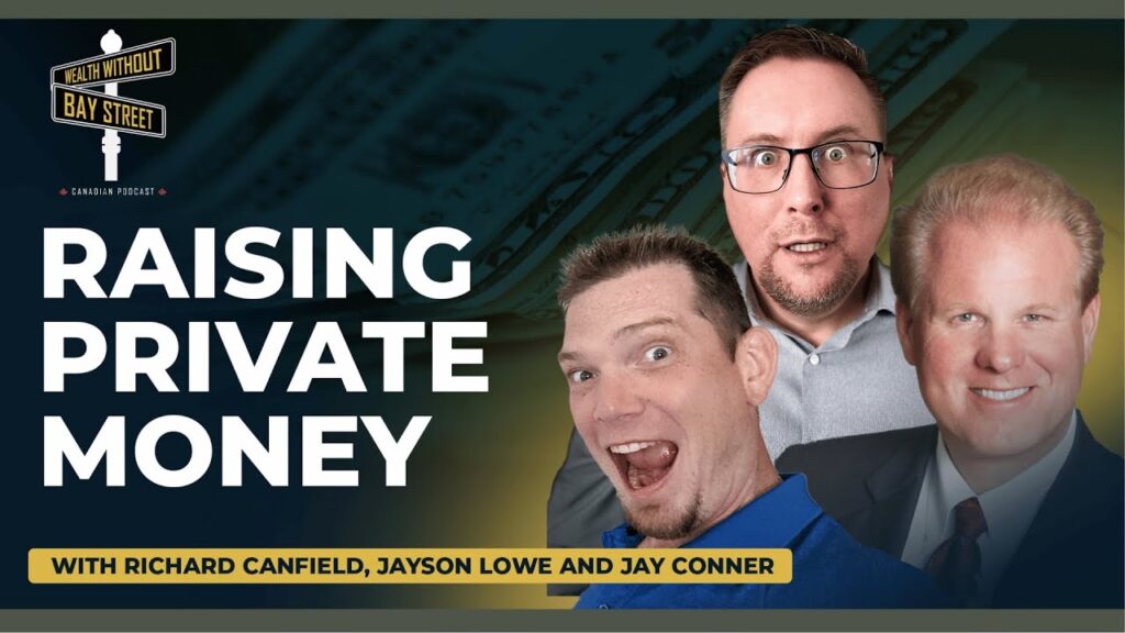 Jay Conner Richard Canfield and Jayson Lowe discussing raising private money for real estate