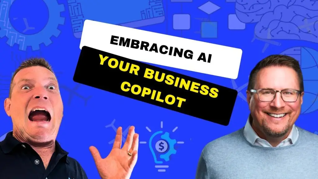 Jayson Lowe and Richard Canfield discussing AI leverage in business and financial education