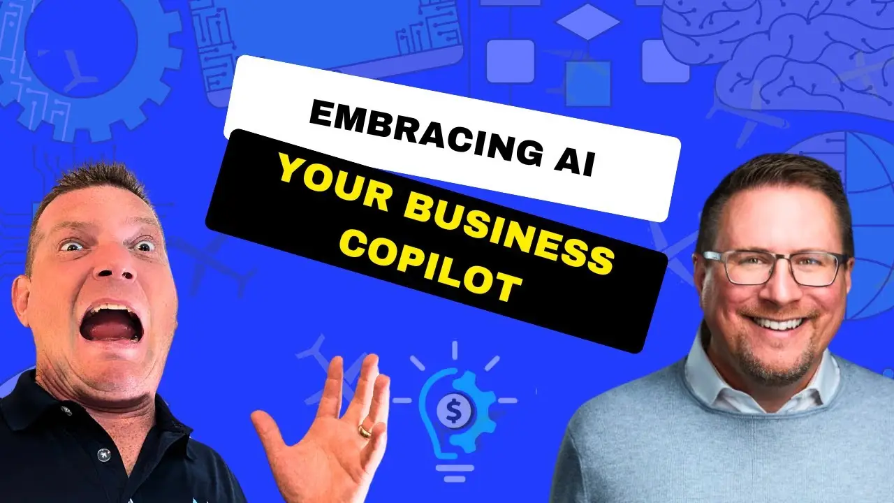 Jayson Lowe and Richard Canfield discussing AI leverage in business and financial education